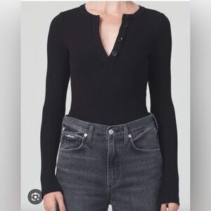 CITIZENS OF HUMANITY CELESTE HENLEY IN BLACK. XS